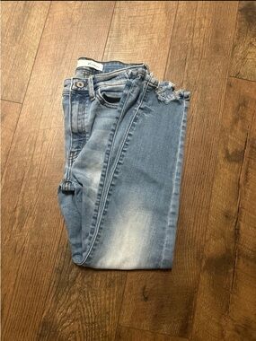 KanCan Light Blue Cropped Skinny Jeans
